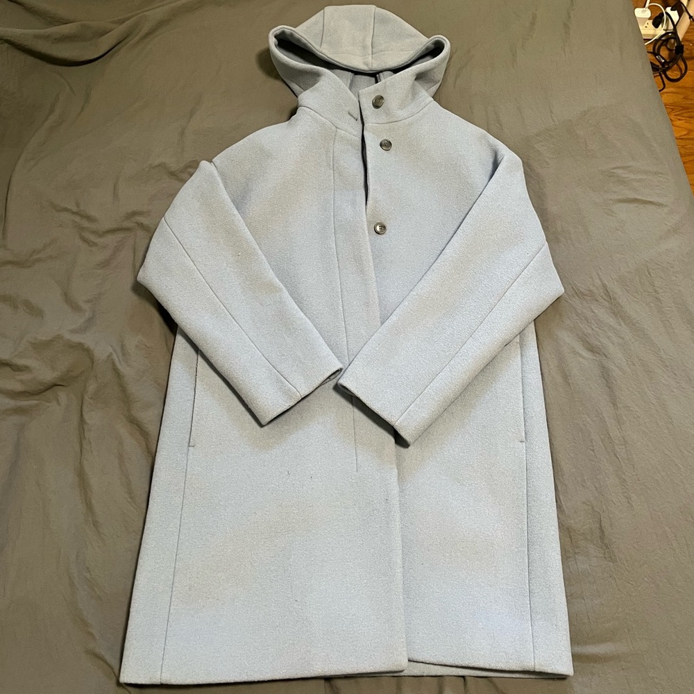 UNIQLO blue overcoat